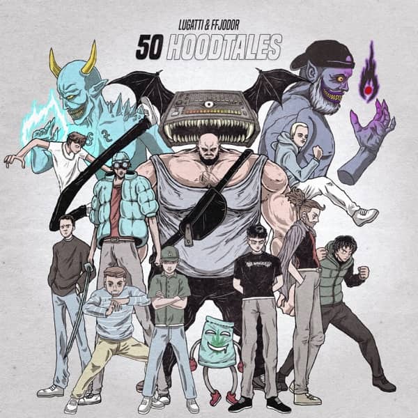 Cover von 50 Hoodtales