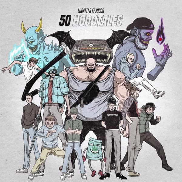Cover von 50 Hoodtales