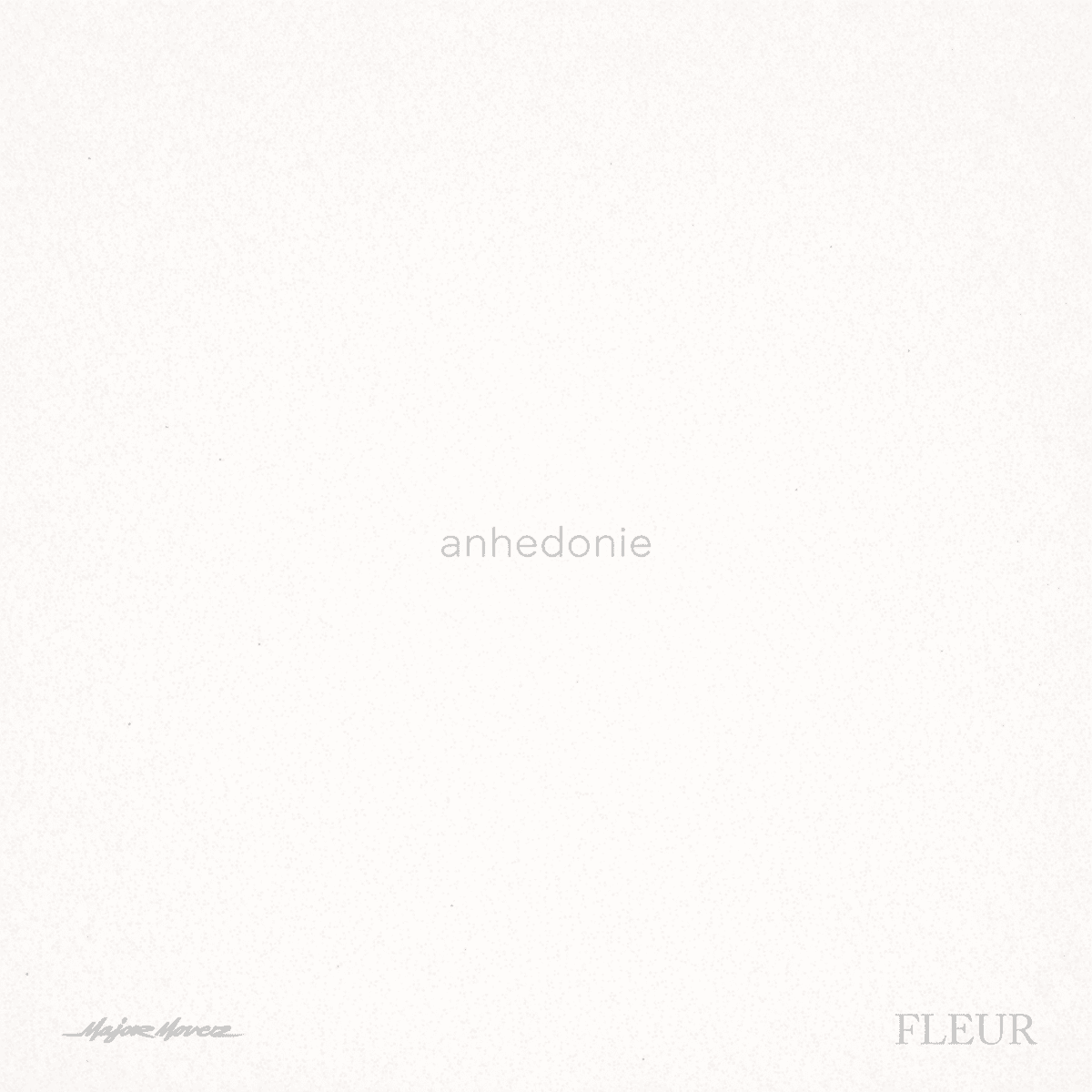 Cover von Anhedonie