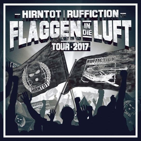 Cover von Flaggen in die Luft
