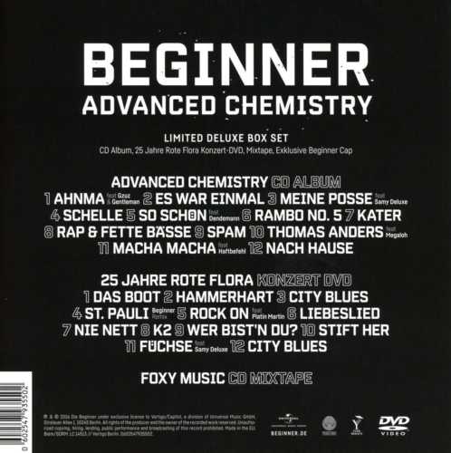 Advanced Chemistry Cover Rueckseite