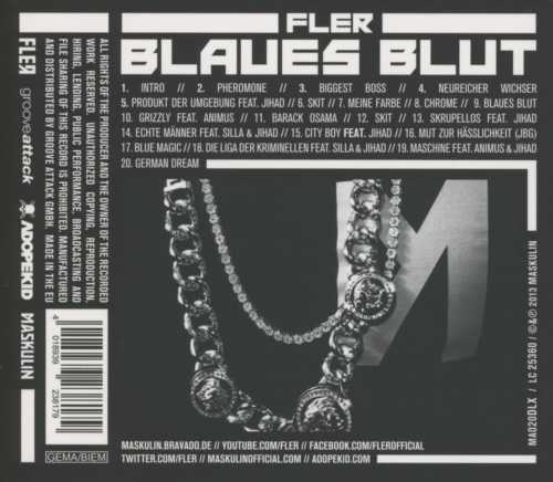 Blaues Blut Cover Rueckseite